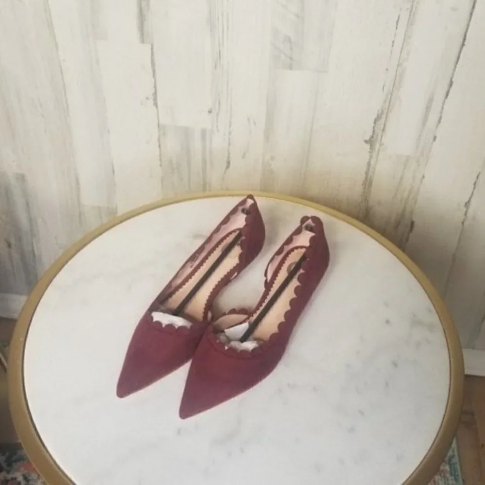 Journee Collection TAAVI PUMP Red Wine 5½M - Picture 3 of 7